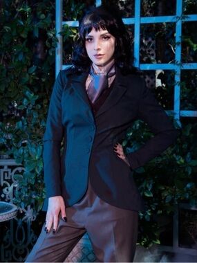 Corpse Bride Victor Peplum Blazer